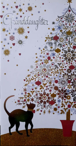 Picture of GRANDDAUGHTER CHRISTMAS CARD